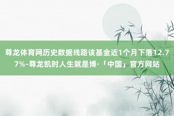 尊龙体育网历史数据线路该基金近1个月下落12.77%-尊龙凯时人生就是博·「中国」官方网站